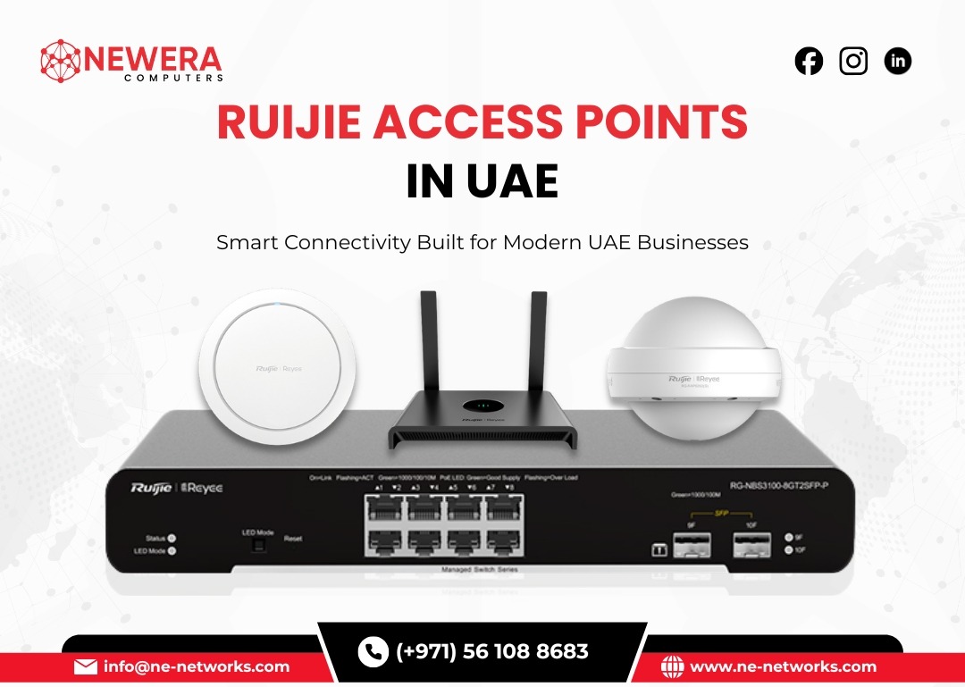 Ruijie Access Points in UAE – High-Performance WiFi Solutions at Newera ...